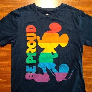 MICKEY PRIDE TEE - Small // Disney Pride Collection T-Shirt LGBTQ+ Love Rainbow